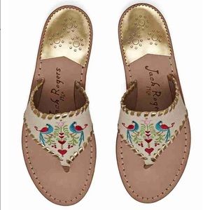 NWT jack Rogers Parrot Sandals - 6.5